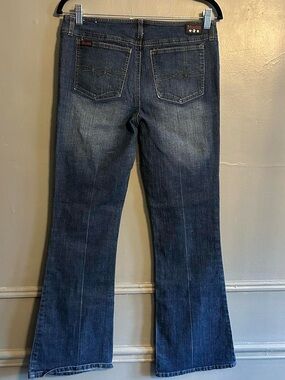 Mudd Women's Dark Wash Flared Jeans